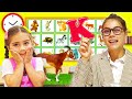 Мия изучает животных фермы и диких животных | Обучающее видео для детей | Настя Артём Мия