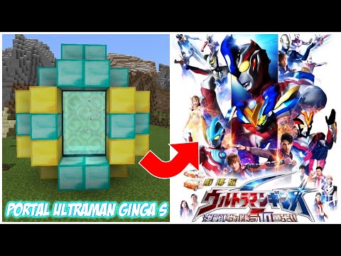 PORTAL ULTRAMAN GINGA!!! DI MINECRFT PE