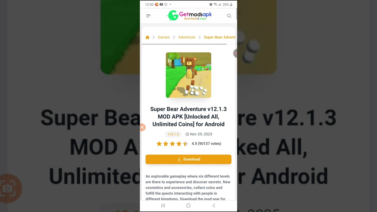 how to download super bear adventur mod menu ulimate token capitalus ulimate coins
