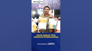 Polri Ungkap TPPO Jaringan Internasional #shorts