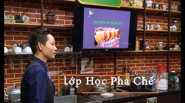 Học pha chế chuyên nghiệp - Các loại nước ép