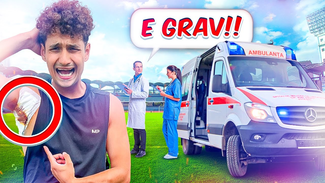 TITULAR Pentru ULTIMA DATA Am AJUNS OPERAT LA SPITAL DUPA ULTIMUL MEU MECI din CAMPIONAT FOTBAL !