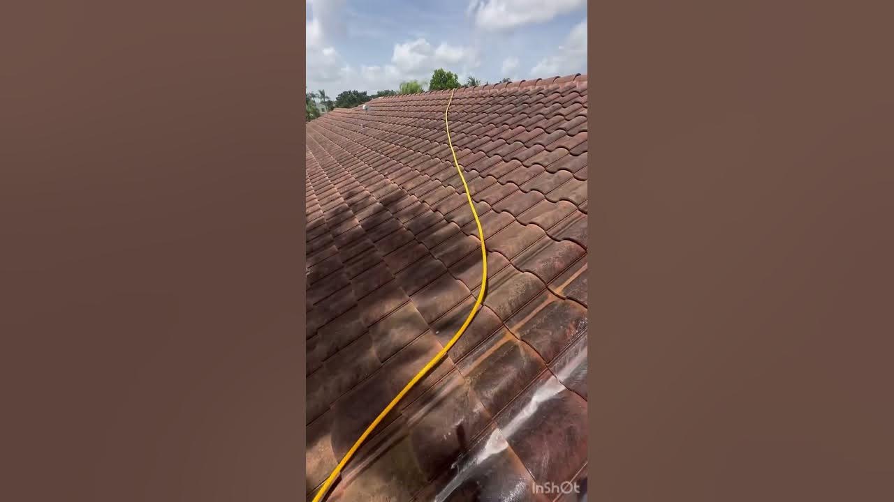 image of BEST way to Soft Wash a Roof in Boca Raton FL