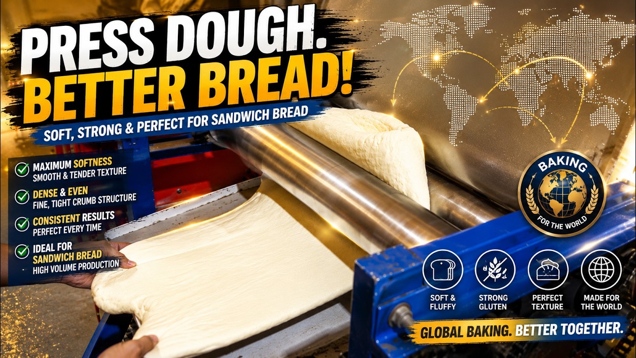 The secret to soft, fine-textured white bread.🍞 #bakeryowner #breadmaking