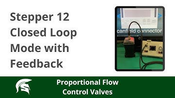 Stepper 12 Closed Loop Mode with Feedback | Spartan Scientific Demo