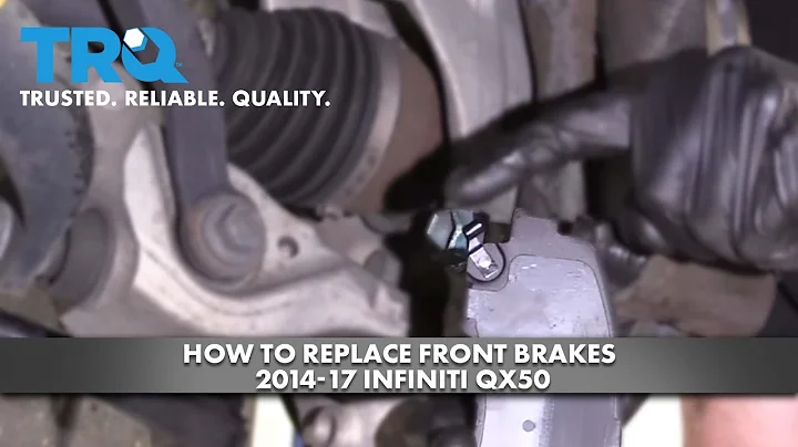How to Replace Front Brakes 14-17 Infiniti QX50