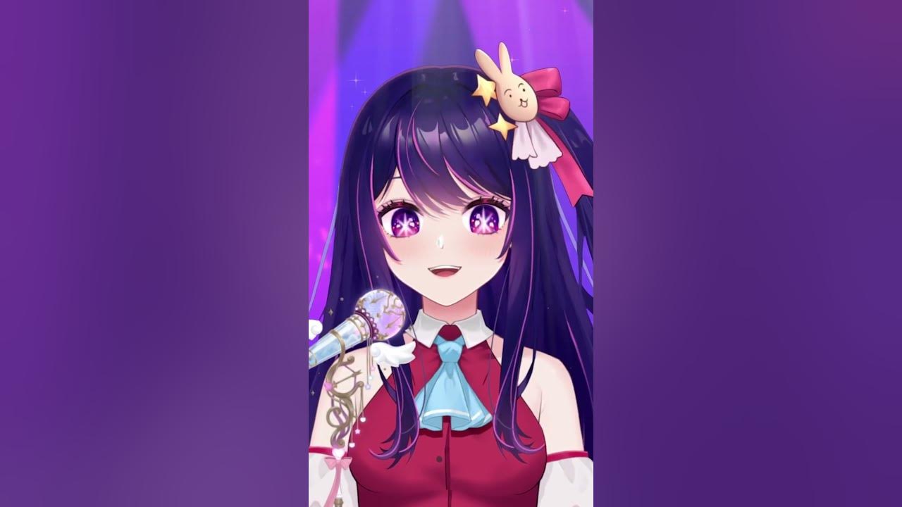 Hoshino Ai sings the Oshi no Ko OP [Idol - YOASOBI] #shorts #anime