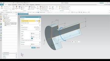 Siemen NX Revolve Option
