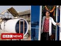 Could giant sewage pipes solve India's housing crisis? - BBC News