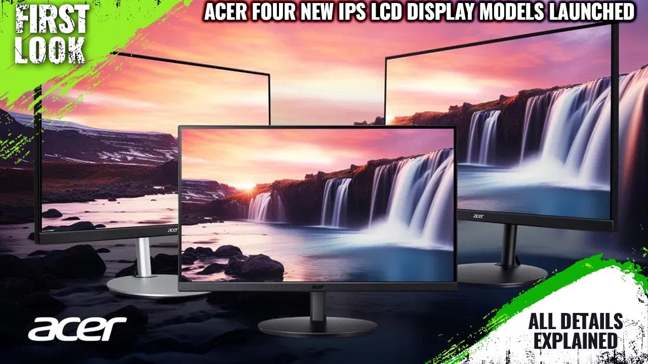 Acer Four New IPS LCD Display Models Including 27-Inch 4K Display ...