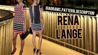 🥇Rena Lange, схемы, выкройка, описание вязания. Rena Lange, DIAGRAMS, PATTERN, DESCRIPTION.