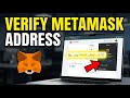 How to verify your MetaMask wallet address on Ethereum - Complete Guide