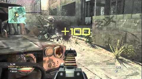 MW3 Rampage with MP7