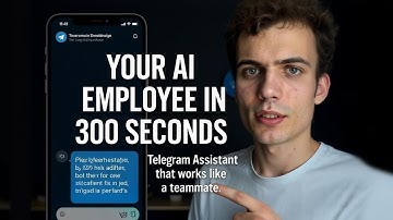 YOUR OWN AI-POWERED TELEGRAM BOT ONLY FOR 5 MINUTES