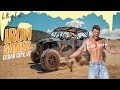 Helicopters, RZR's, STEVE COOK Leg Pump & Testing IRON GAMES Workouts in UTAH