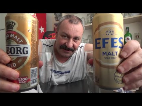 TUBORG GOLD VS EFES MALT  TESTİ...Hangisi hangisine GALEBE Çalacak?