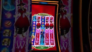 Third Times The Charm They Say? Munchkinland Wizard Of Oz Slot Machine Winning! #shorts