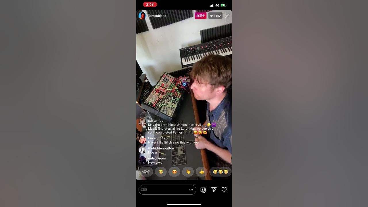 James Blake play synth part2 YouTube