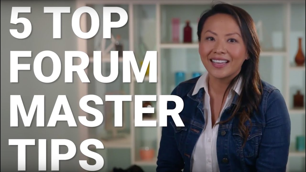 5 Top Forum Master Tips - YouTube