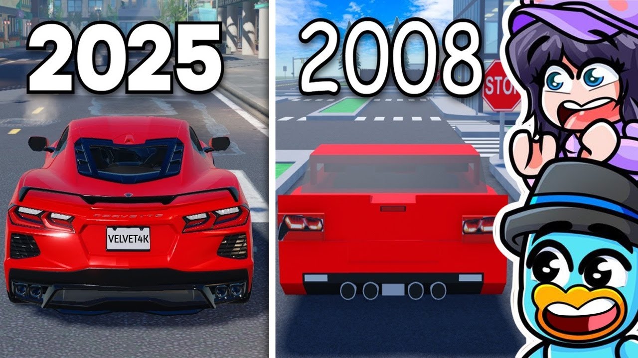 Si CHOCO en Roblox, el Juego Se Vuelve más ANTIGUO...