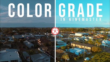 Colour Grading in Kinemaster | Cinematic Colour Grade in Kinemaster | kinemaster video editing