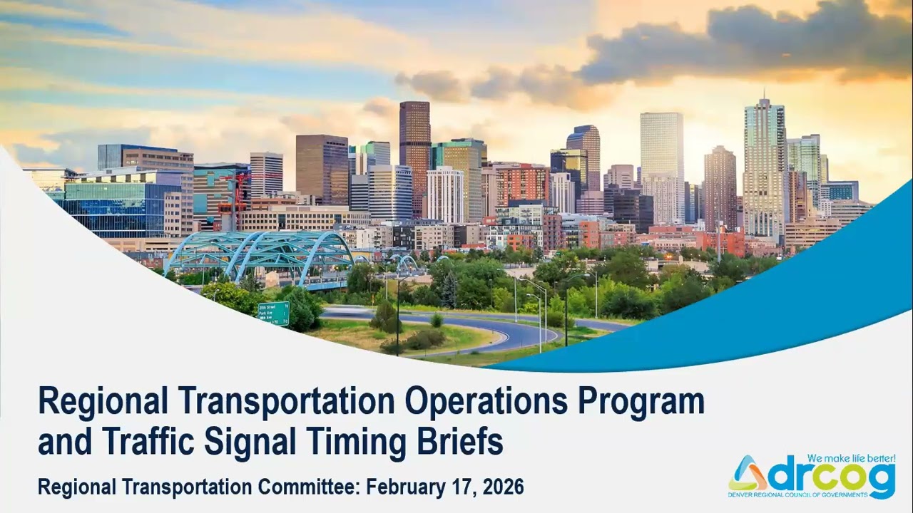 DRCOG | Региональный транспортный комитет | 17 февраля 2026 г.