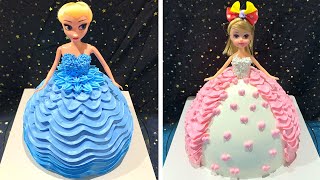 Awesome Barbie Cake Decorating Compilation | Most Satisfying Chocolate Cake Recipes | Doll Cake