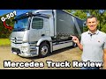 New Mercedes eActros review - they let me launch and brake test it 😂