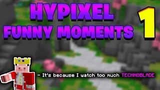 Minecraft Hypixel Funny Moments that TECHNOBLADE wouldnt approve of...