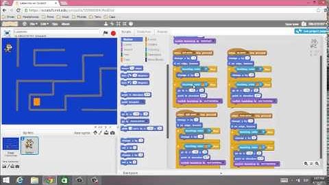 Laberinto en Scratch
