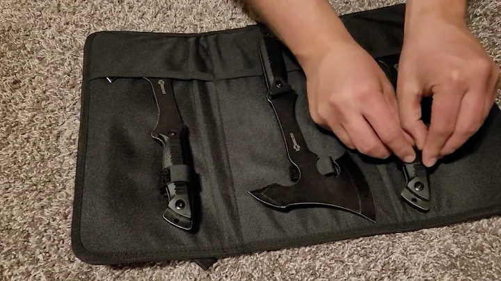 Antarctica Throwing Axes and Knives - Unboxing and Quality Check