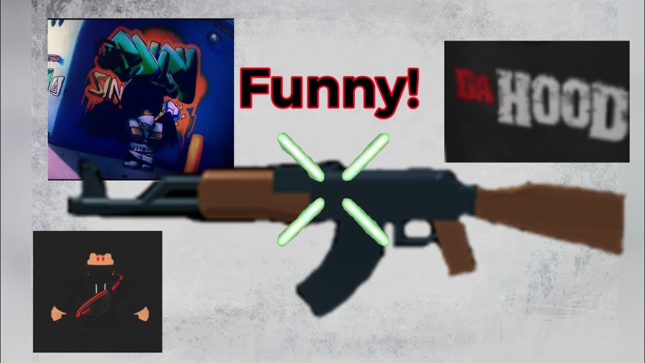 Playing Roblox Da Hood (Funny) - YouTube