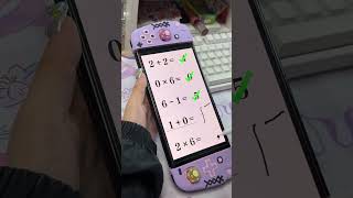 GeekShare:Switch Math Game#game #gaming #cute #switch #geekshare