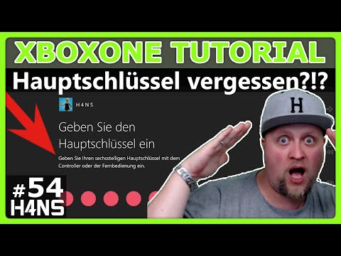 Hauptschlüssel vergessen! Xbox One Tutorial #54