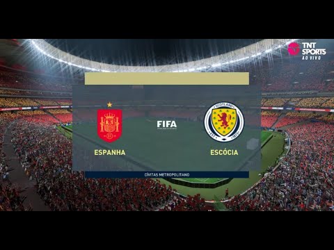 Espanha x Escócia - Eliminatórias UEFA Eurocopa - 7 Rodada Fase de