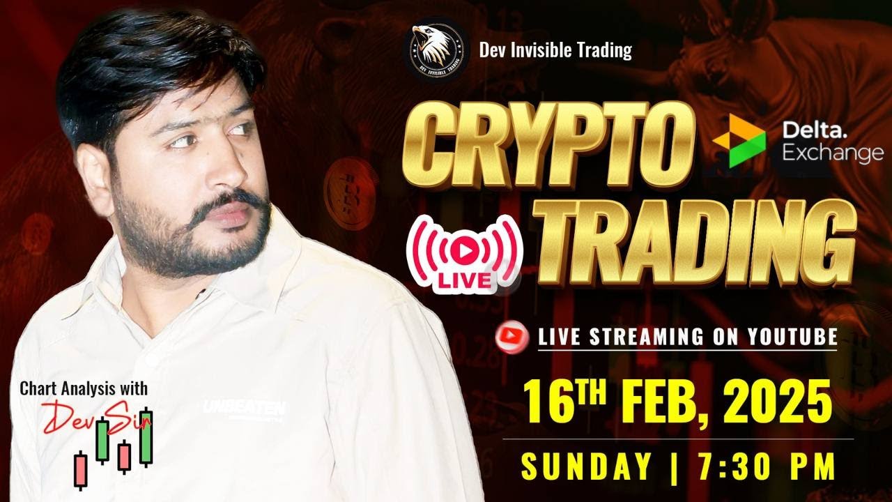 Live Trading Crypto Trading | BTC , ETH and Altcoins | 16 FEB - #btc  #crypto #ethereum