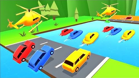 Shape-Shifting Race| Car, Helicopter, Cycle, Bike| All Gameplay - part 50