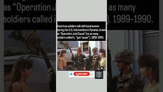 U.S. Soldiers in Panama: “Operation Just Cause” – The Real Story. #subscribe #shorts