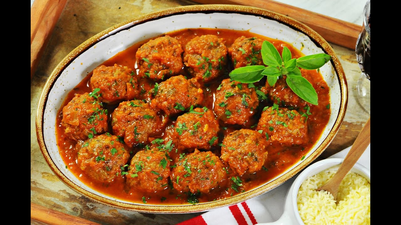 É RECEITA DE FAMÍLIA! ALMÔNDEGAS DE FORNO DA NONNA/ FÁCIL E SUPER MACIAS!!