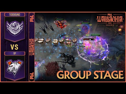 FIRST MATCH! TIDEBOUND vs VIRTUS.PRO - HIGHLIGHTS - PGL Wallachia Season 5 | DOTA2