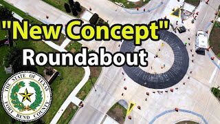 This modular roundabout is the first of its kind in Texas.  Net Worth
