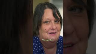 Kathy Burke’s hobbies haven’t changed as she’s aged 😂 #KathyBurkeGrowingUp #Shorts #Documentary
