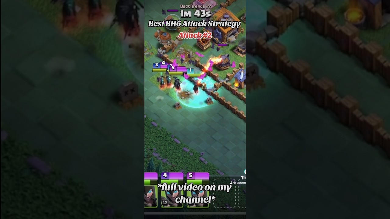 Builder Hall 6 Attack Strategy (Attack #2) (Clash of Clans) 