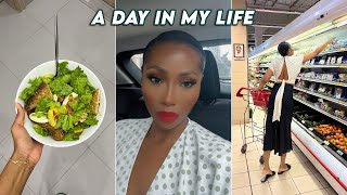 VLOG: A PRODUCTIVE DAY IN MY LIFE -  SHOPPING + RECORDING A PODCAST + ERRANDS + DINNER | DIMMA UMEH