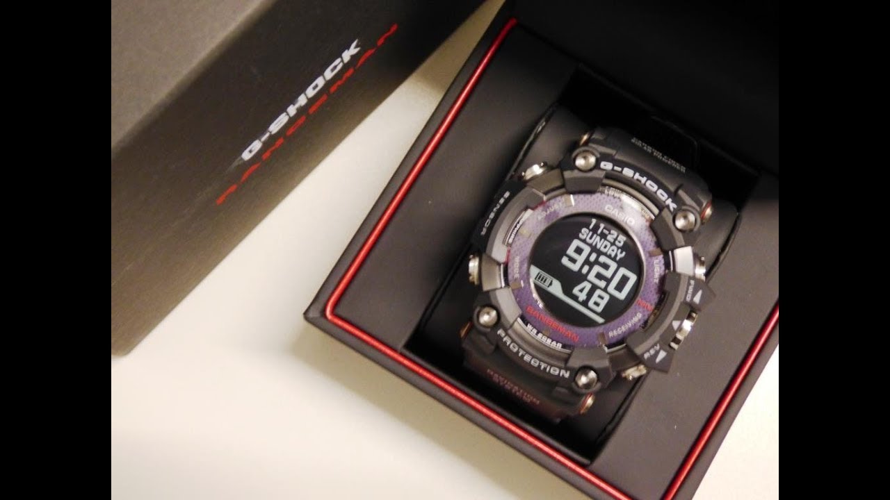 G Shock GPR-B1000-1ER Rangeman unboxing by TheDoktor210884 - YouTube