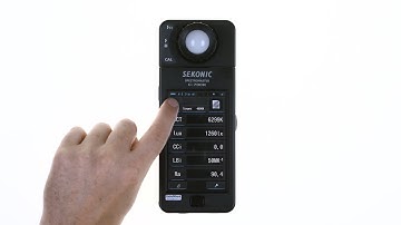 Sekonic C-700 SpectroMeter Quick Start Guide: Part 1