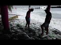 El huracán Polo provoca un fuerte oleaje en la costa del Pacífico mexicano