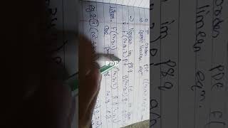 Quasi linear partial differential equations semester 4