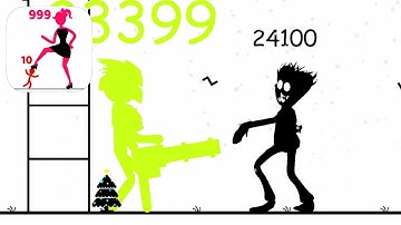 Stick Hero - Tower Defense - All Levels Gameplay Android, iOS