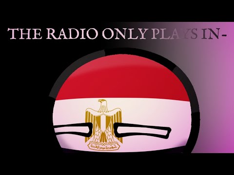 The radio only plays in...//old trend?// #countryballs #edit #music #history